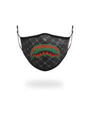 ADULT SPUCCI (BLACK) FORM-FITTING FACE MASK