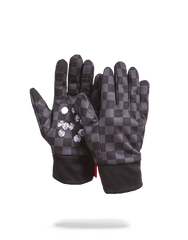 DIAMONDS IN PALM GLOVES