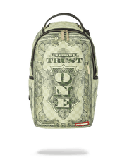 IN GOD WE TRUST GREEN BACKPACK (ONE OF ONE)