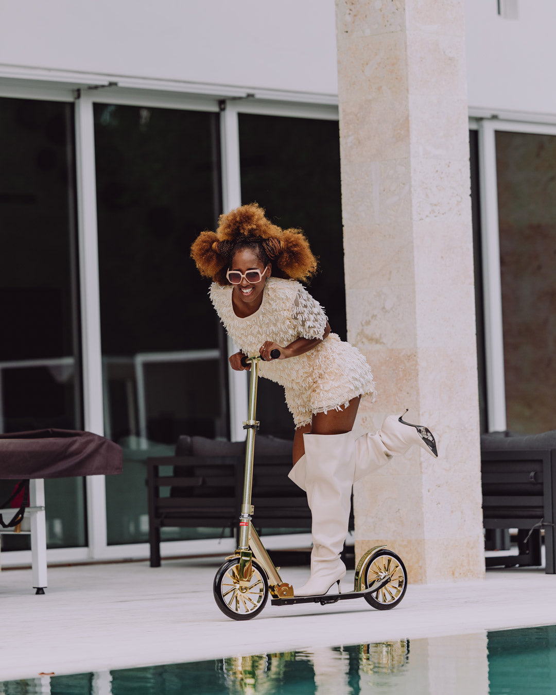 THE GOLD ONE SCOOTER