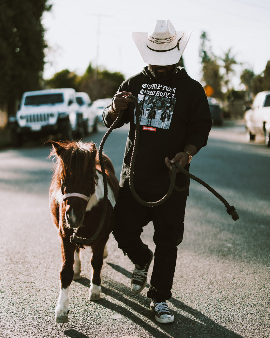 COMPTON COWBOYS CITY RIDERS HOODY