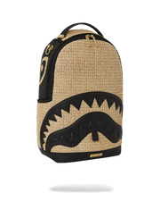 RAFFIA PALM BACKPACK