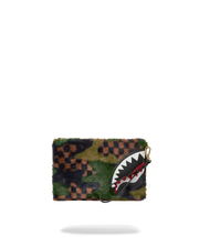 BIG SKY FUR SHARK CROSSOVER CLUTCH