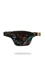 EMBROIDERED DRAGONS SAVVY CROSSBODY