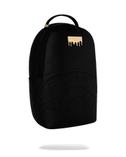 GOLD BRICK DRIP BLACK BACKPACK