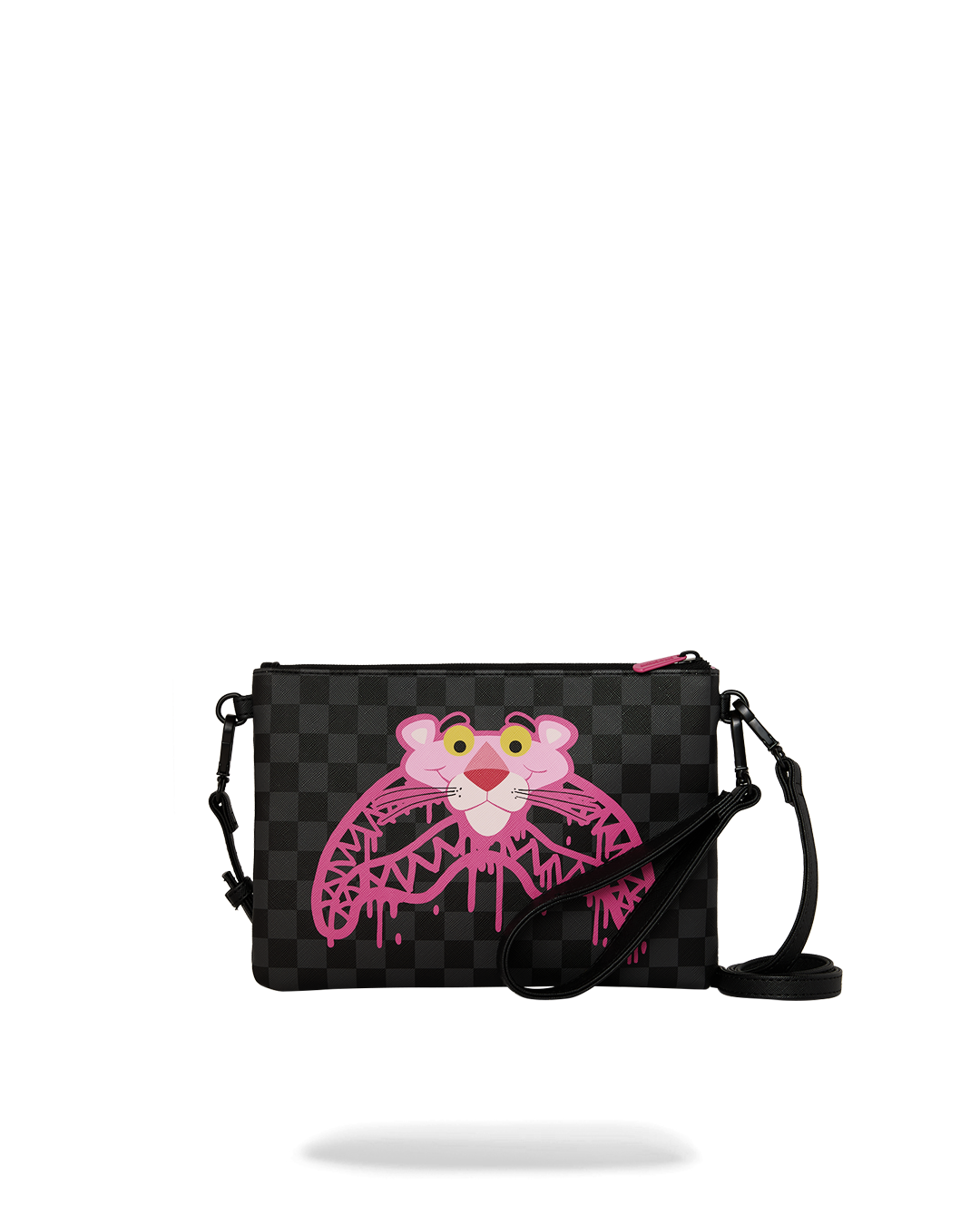 PINK PANTHER DIAMOND SHARK CROSSOVER CLUTCH