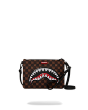 SHARKS IN PARIS GRIN & GRIND CROSSOVER CLUTCH
