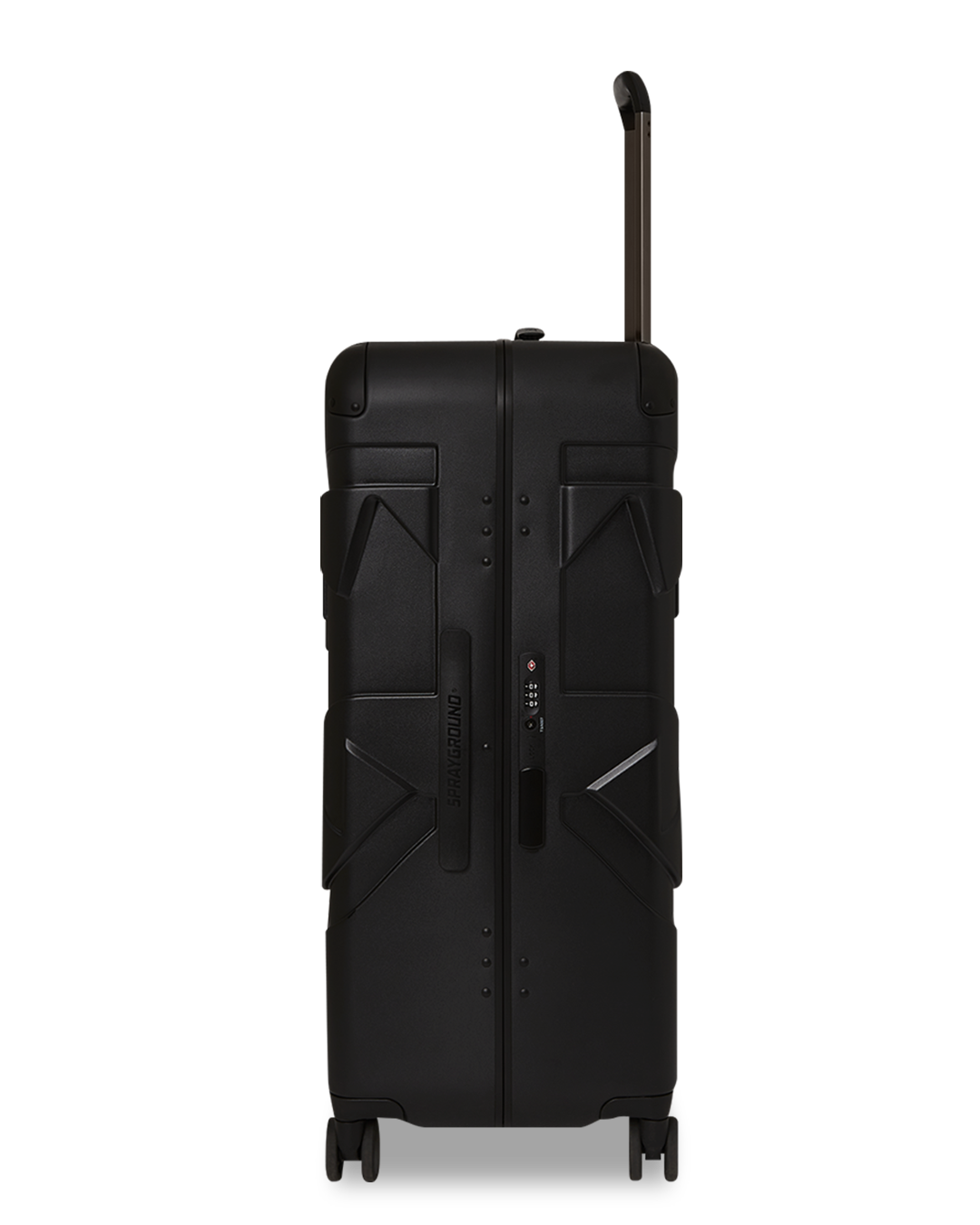 REALITY CHECK SHARKITECTURE FULL-SIZE JETBLACK LUGGAGE (GUNMETAL HARDWARE)