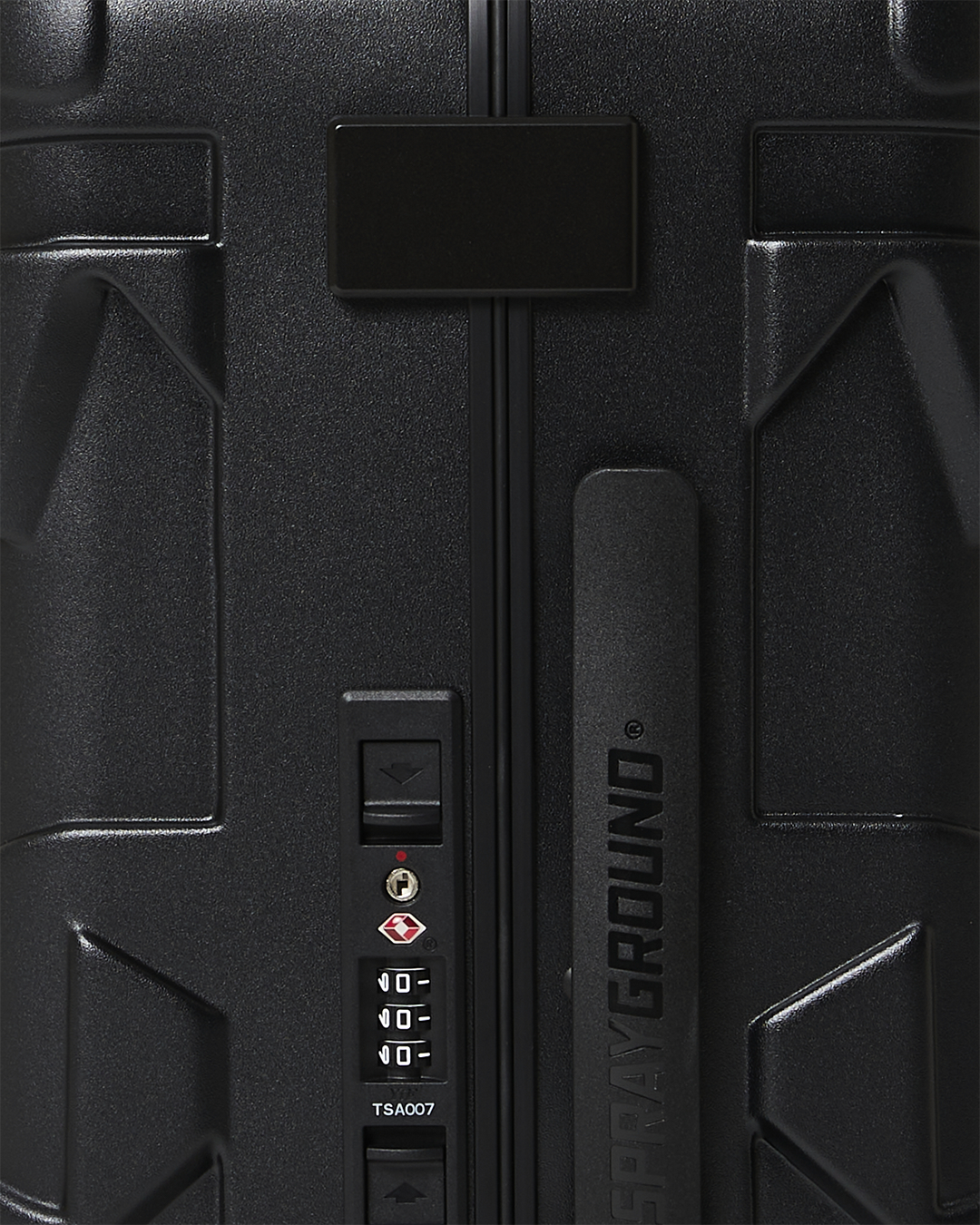 THE JOURNEY BEGINS SHARKITECTURE CARRY-ON LUGGAGE BLACK WITH EXTRA STICKERS