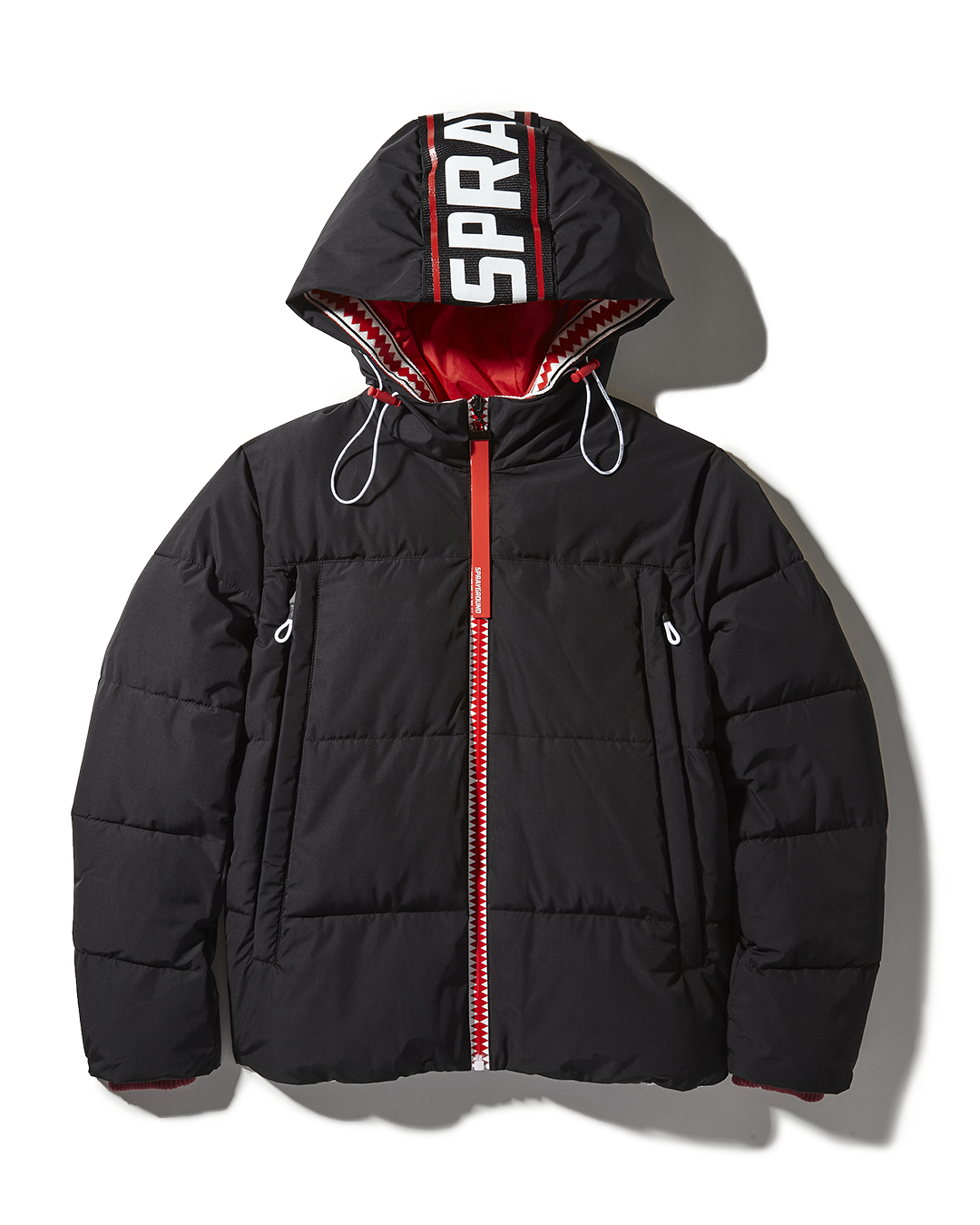 PATCH GRAFFITI PUFFER JACKET