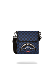 MIDNIGHT MAGIC SHARKS IN PARIS MESSENGER SLING BAG
